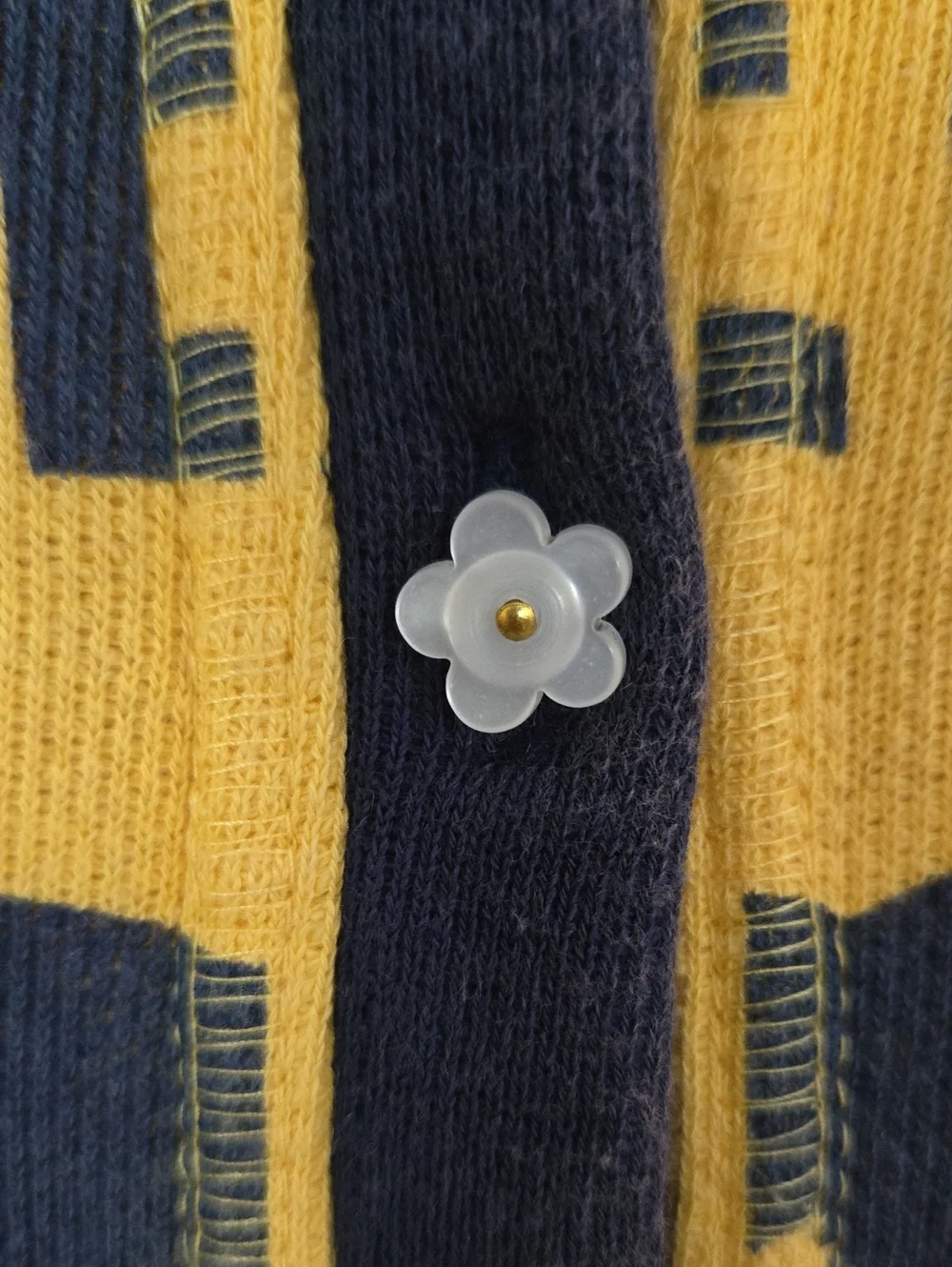 Free People Boulder City Junior Band Sweatshirt Cardigan Flower Buttons Medium